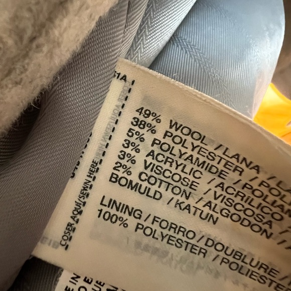 Mango wool blend belted coat - Picture 4 of 4